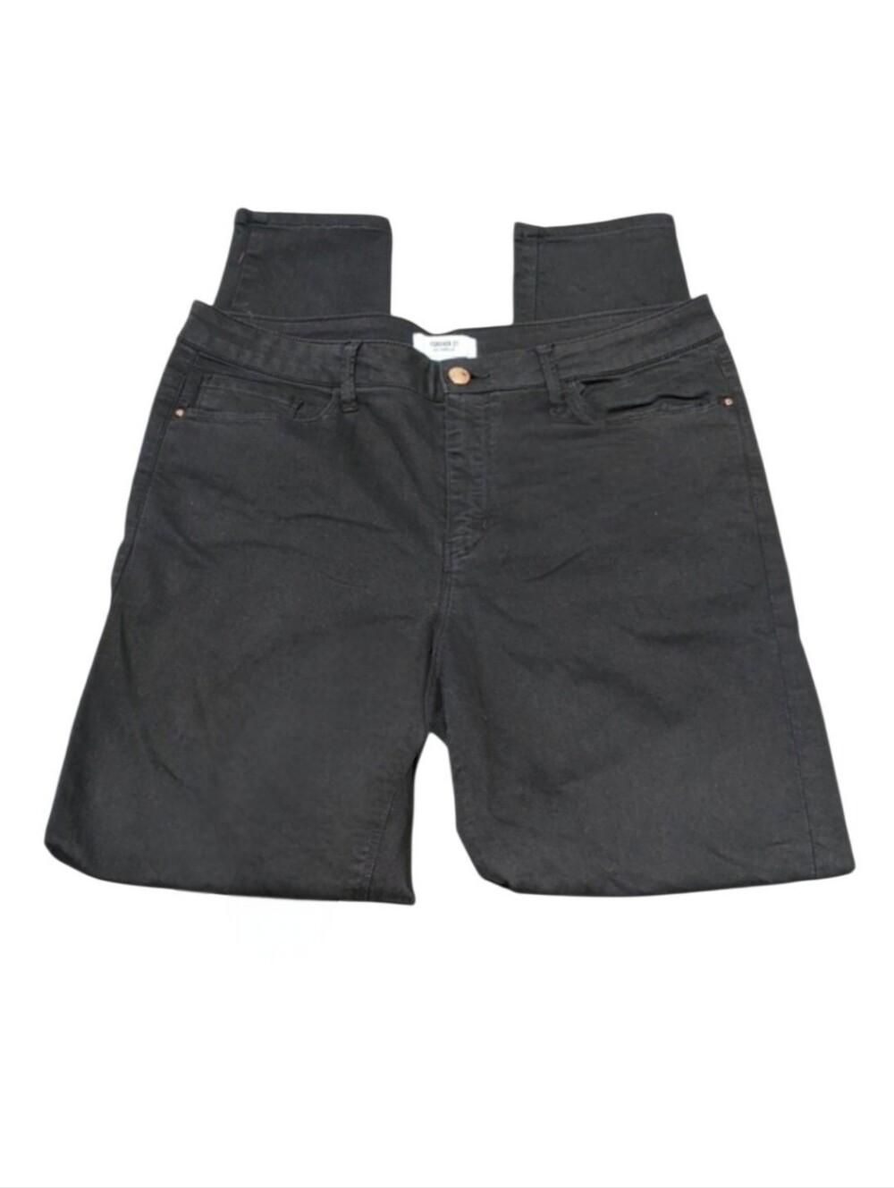 Women's Dark Olive Green Denim Jeans